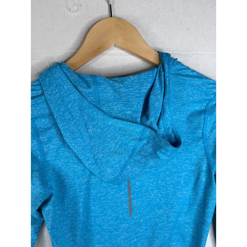 Nike Dri Fit Hooded Sweatshirt size‎ XS Blue - Picture 5 of 8